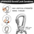 Long Dog Leash - 50 feet to 10ft Heavy Duty Reflective Check Cord Recall Leash for Training, Playing, Camping, or