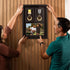 3 1 Medal Display Frame Shadow Box, in Shadow Box Display Wood Award Storage Boxes for Runners Race Bibs All Sport