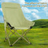 59x31.5 inch GORGECRAFT Camping Chair Replacement Fabric Oxford Cloth High Back Camp Chair Cover Yellow Green