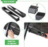 Universal Golf Cart 4 Panel Rear View Mirror for EZGO Club Car Yamaha, 35.8" Length Wide Angle Panoramic