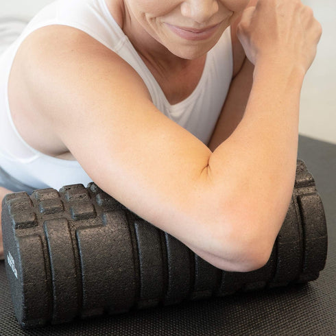 High Density Foam Roller Massager - Deep Tissue Massage for Back and Leg Muscles, Myofascial Release