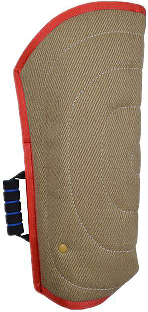 Morezi Dog Bite Sleeve Training Protection, Heavy Duty Jute for Pit Bull, German Shepherd, Mastiff - Red