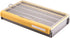 Plano EDGE 3700 Hook Utility Box, Clear/Yellow, Waterproof Tackle Storage Container for Fishing Hooks