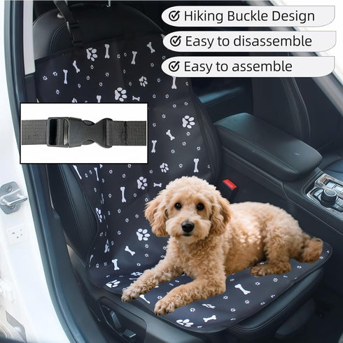 BUBBLE-FLY Hammock,Easy Design,19.29x17.3 Inch,Heavy Waterproof Pet Car Seat Cover for Dogs&Cats,Non-Slip Oxford Fabric
