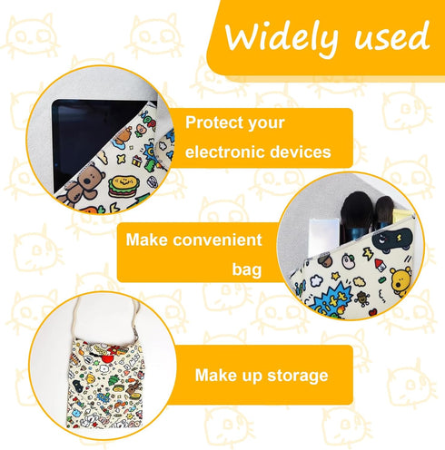 hurifeng 9lbs,21.65 21.65IN) Cat Grooming Wrap Self-Adhesive Anti-Scratch Swaddle Restraint Bag for Stress-Free Nail