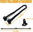 KORIKAHM Long Tricep Rope, 47-63 Inch Cable Attachment for Home Gym Pulley System
