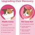 SunGrow Cat Cone Collar Soft, Elizabethan E Collar for Cats & Kittens After Surgery, Recovery Suit for Wound Cover