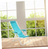 VILLCASE Beach Chair Lightweight Portable Lounge Chair for Outdoor Use Durable Plastic Design for Relaxing Beach Picnic