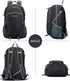 NODLAND Light Weight Packable 45L Backpack for Travel Hiking, Water-Resistant Daypack
