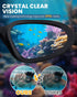 Swimming Goggles 2 Pack, Professional Anti Fog No Leaking UV Protection Swim Goggles for Adult Youth