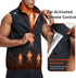 Men's Full Zipper Sweat Vest - HOTSUIT Sauna Vest for Weight Loss & Gym