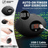 Hand Grip Strengthener, Rechargeable Digital Grip Strength Trainer up 220.4 Lbs(100kg) Hand Grip Exerciser Equipment for Strength Training-Forearm-Gripper-Finger, Stress Balls for Adults/Kids by DIOTUSS
