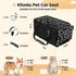 Kfonla 15lbs Center Console Dog Car Seat, Portable Pet Cat Puppy Booster Armrest Carseat, Anti-Collapse Pet Car Seat