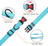 Reflective Dog Collar and Leash Set with Safety Locking Buckle, Adjustable Nylon Pet Collars for Small Medium Large Dogs