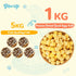 Freeze Dried Quail Egg Yolk Pet Treats, 9.2 oz, Rawhide Free, Gluten & Grain Free