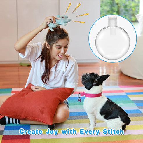 Alrhso 12 3cm/1.18In Replacement Squeakers for Dog Toys, Pcs Toy Noise Maker Plush Toy Repair Airbag Squeakers for DIY