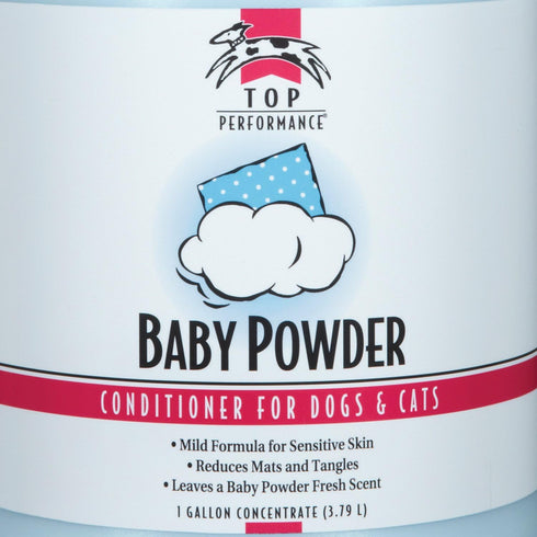 1-Gallon Top Performance Baby Powder Pet Conditioner