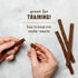 Rocco & Roxie Jerky Dog Treats, Slow Roasted Beef Sticks for All Breed Sizes - 170g Bag