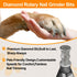 '-5PCS 1/8" Diamond Rotary Pet Nail Grinder Bits Dog Nail Grinder Replacement Head Replacement Grinder Wheel for Animals