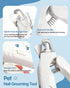 Motiilanco 2-in-1 Trimmer Dog Nail Clippers & Grinder with LED Light, Quiet Electric Pet Nail for Large Medium Small