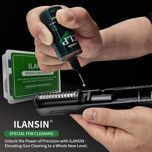 (4 oz 1 oz Universal CLP Gun Lubrication Spray & Needle),Multi-Purpose Gun Cleaner, Oil Cleaning Kit,All in One