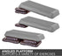 The Step Circuit Size Aerobic Platform with Risers for Adjustable Home Workout, Stair Stepper for Exercise
