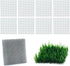9 Pieces 3.1X3.1in Aquarium Moss Mesh, 304 Stainless Steel Aquatic Moss Wall for DIY Filtration and Aquascaping.