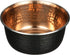 Neater Pet Brands Decorative Designer Bowls, Luxury Style Premium Dog and Cat Dishes, Medium, Black Copper