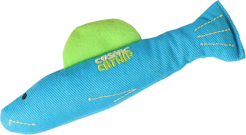 OurPets 100% North American Catnip Filled Fish Cat Toy, Interactive Chew Toy, Annette