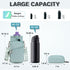 Crossbody Water Bottle Holder Bag with Strap for Hiking and Cycling - AGLOD