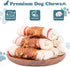 Dog Treats Chicken Wrapped Rawhide Bones - Small Dog Treats, Puppy Chews, 6.5" 0.5lb
