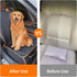 2 Packs Front Seat Car Cover, Waterproof Dog Car Seat Cover, Non-slip & Scratch-Proof, Pet Car Seat Protector with Side