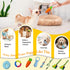 8 Puppy Play Gym with Hanging Toys, Jungle Gym for Small Dogs & Puppies Indoor Enrichment Playground Interactive