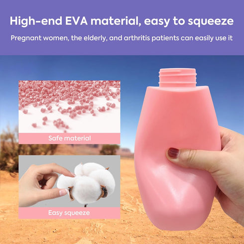 Redsack Portable Bidet Peri Bottle for Women, Travel Handheld Bidet (Pink)