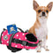 Paws Aboard Dog Life Jacket - Adjustable, Reflective, Comfortable Swim Vest for Dogs, XX-Small to Extra Large (Pink
