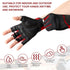GJV Workout Gloves for Men and Women, Exercise Sports Gloves for Weight Lifting, Cycling, Gym, Training, Breathable
