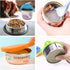 3 Pack Pet Food Can Covers, Universal Safe Silicone Lid Covers for Dog & Cat Food (green+blue+orange)