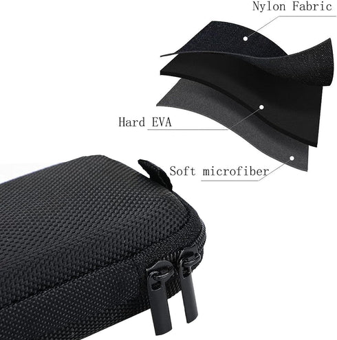 Heart Monitor Case for KardiaMobile 6L, 6-Lead Personal EKG Monitor, Protective Cover for Travel Storage