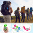 6 Pack Backpacking Sabary Multi-Color Mini Lensatic Compass with Lanyard Orienteering Navigation Compasses Hiking