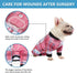 Etdane Dog Recovery Suit for Surgery, Female Spay Onesie for Dogs, Blue Red Plaid/XL