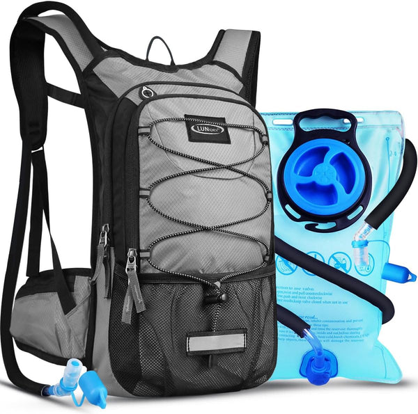 Insulated Hydration Pack Backpack, 3L BPA Free Leak-Proof Water Bladder, Keeps Liquids Cool for Up to 5 Hours
