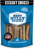 Premium Hickory Smoked Real Beef Dog Treats - 20 pack Bully Snap Stick, 100% Natural, Rawhide-Free, High Protein