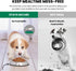 ICONIC PET 8 oz/1 Cup Heavy Weight Stainless Steel Elevated Pet Food/Water Bowl - Removable Anti Skid Rubber Ring