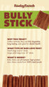 8 oz, Rocky Ranch, Small Bully Sticks, Beef Flavor, Adult Dog, Natural Chew Treats, Dental Care, High Protein. No
