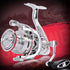 Sougayilang SW Saltwater Fishing Reel, 5.5:1 Gear Ratio, 11+1 Stainless-Steel BB, Max Drag 33LB, CNC Aluminum Spool