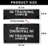 In Training Ignore Black Dog Leash Sleeve Wrap, Dog Walking Accessory - Pet Birthday Gift for Dog Owners