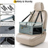 20lbs, Conlun Dog Car Seat Booster for Small Pet Under Portable Travel Puppy Car Seat with Internal Steel Frame