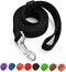 AMAGOOD 6 FT Puppy/Dog Leash, Strong Durable Traditional Style with Easy to Use Collar Hook, Black