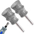 Diamond Dremel Dog Nail Grinder Bits, 1/8'' Attachment for Rotary Tool, 2-Pack (Large B) for Nail Care