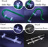 Aquarium Heater Clip Holder, Aquarium Tube Clip Suction Cup Clip, 4 Pieces (Clip Inner diam: 0.69")